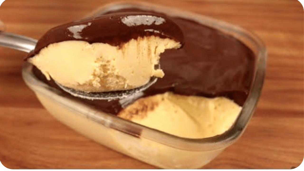 Mousse de Maracujá com Chocolate