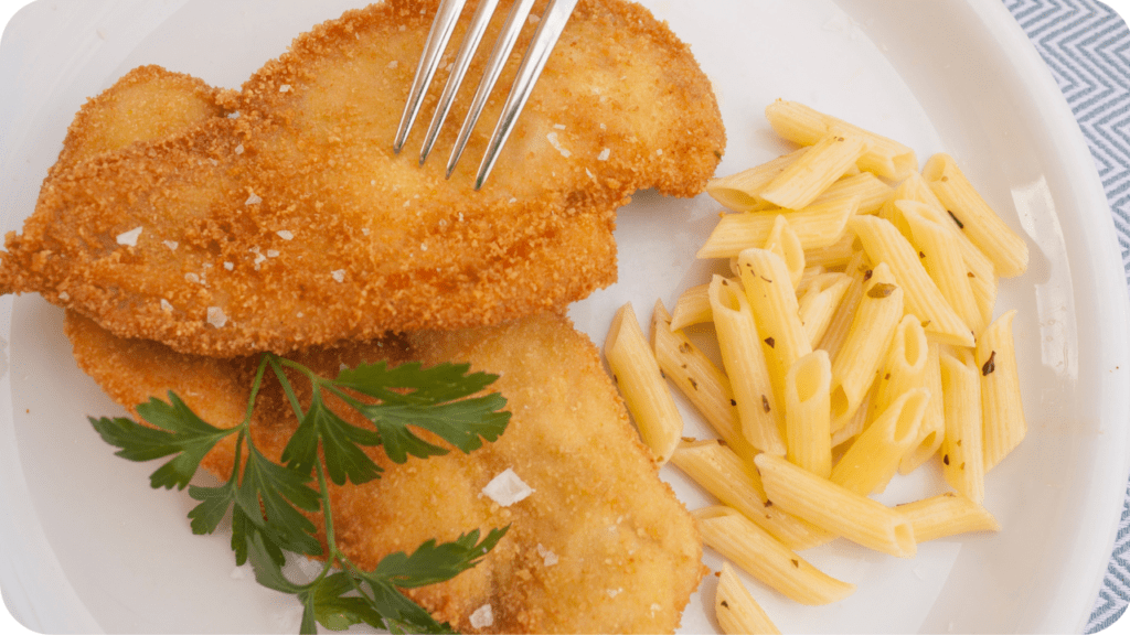 file de frango a milanesa