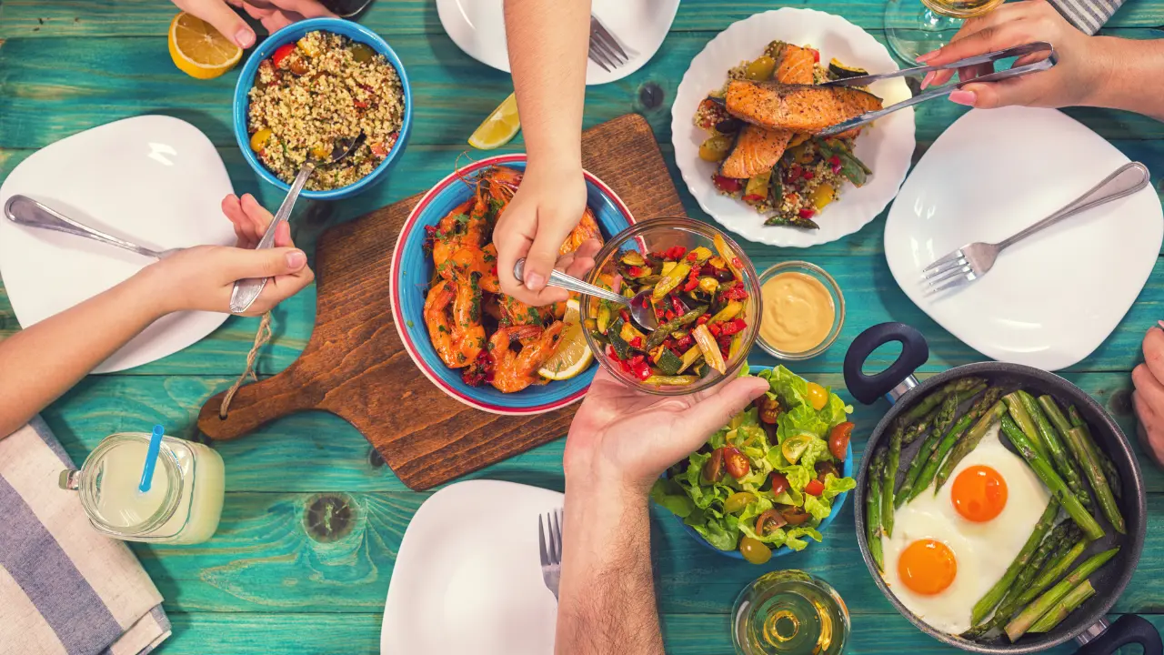 Almoço para curtir com a Família