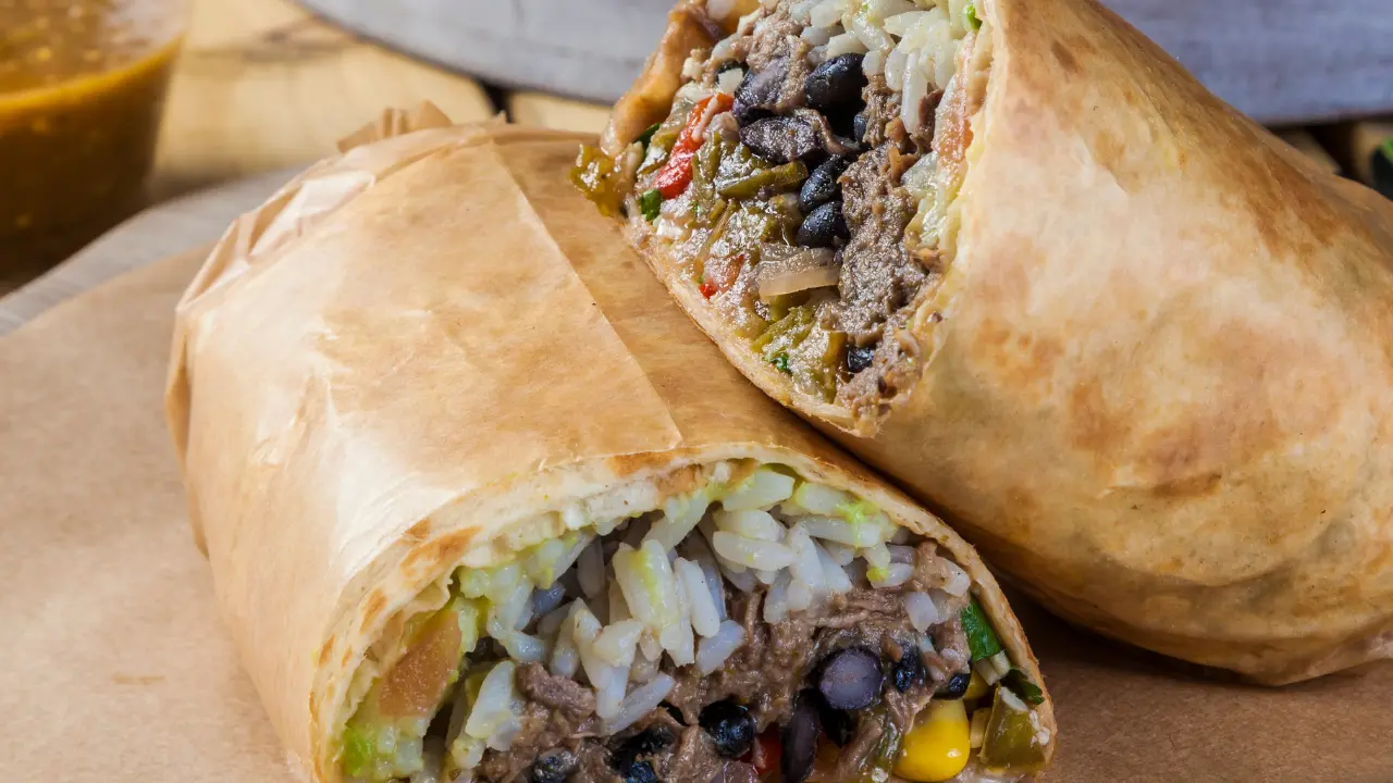 Burrito de Feijão e Arroz