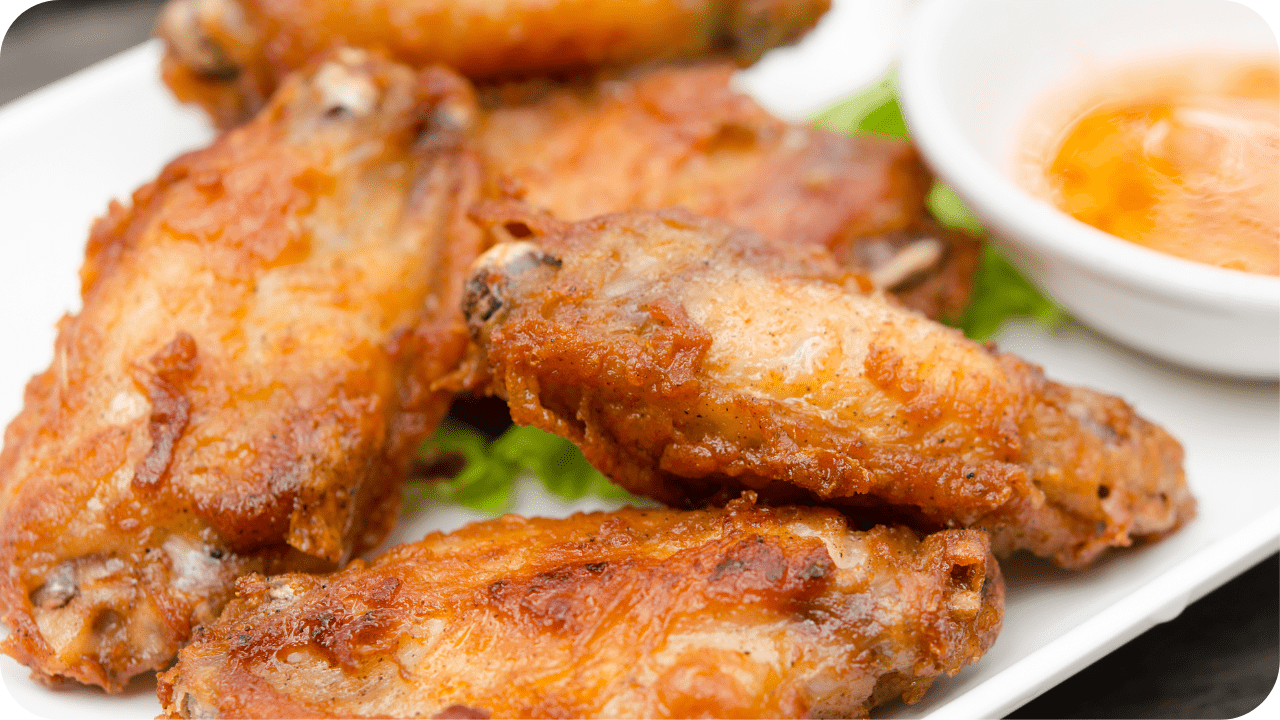 Asas de Frango Crocantes