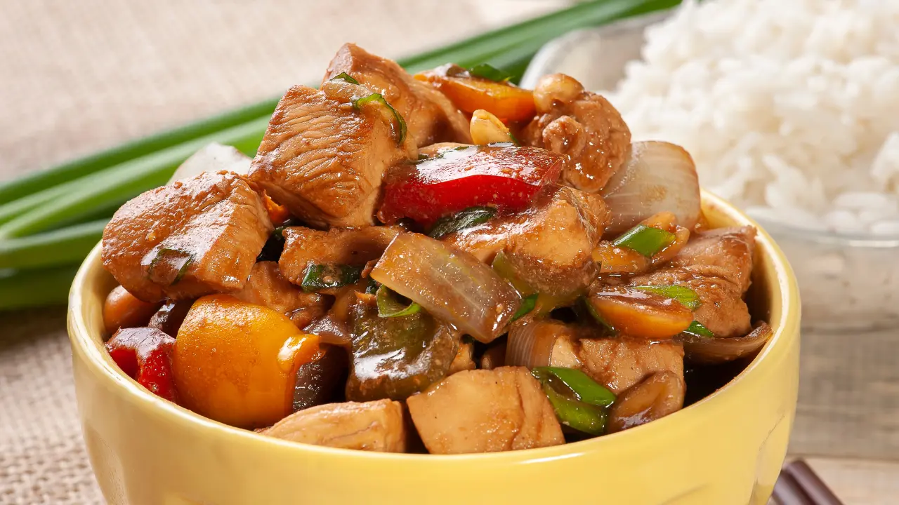Receita de Kung Pao Frango