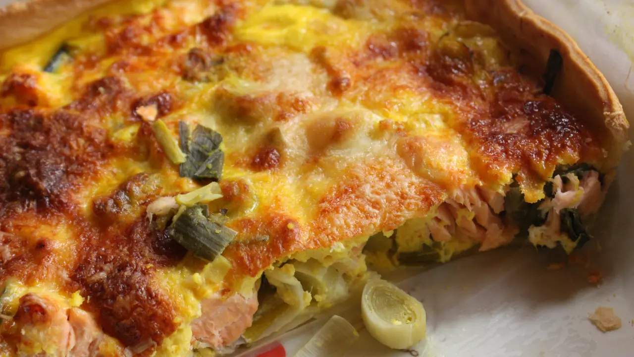 torta de pão de forma simples