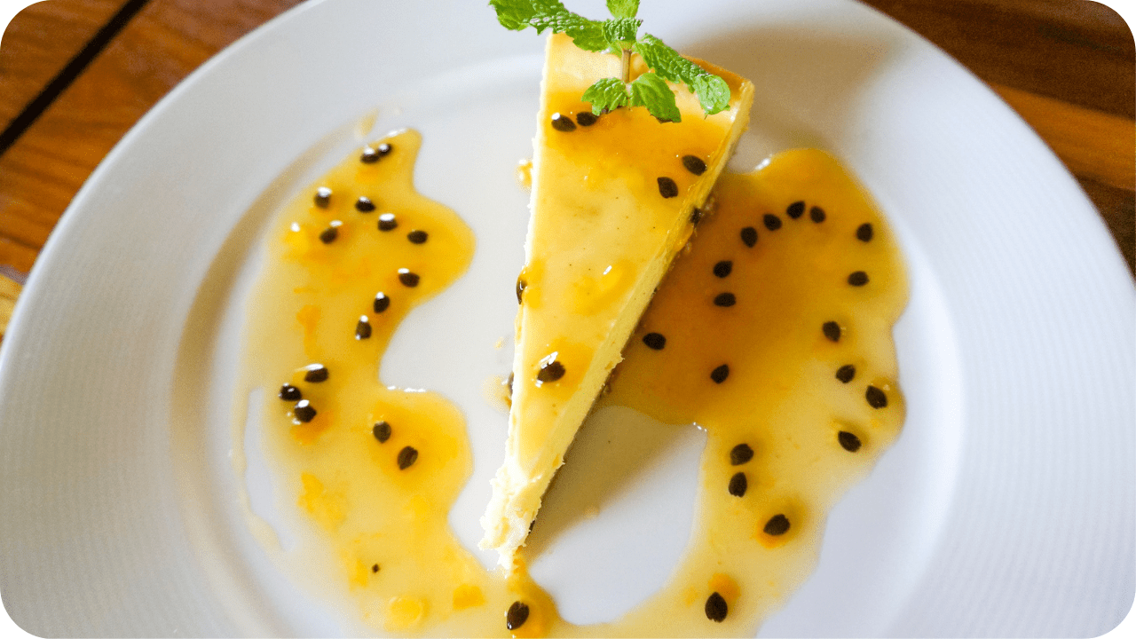 Bolo gelado de maracujá