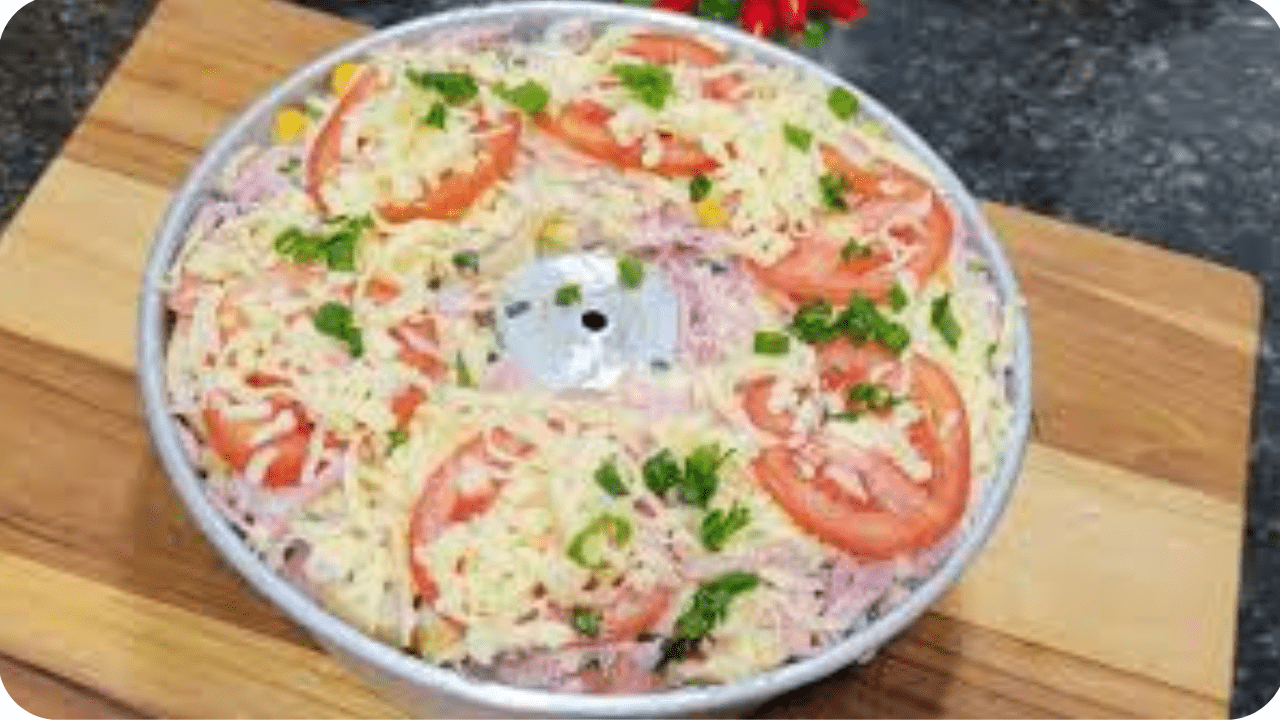 Pudim de Pão Salgado