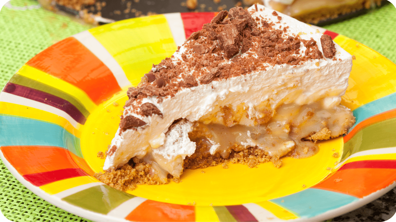 Receita de Torta Banoffee