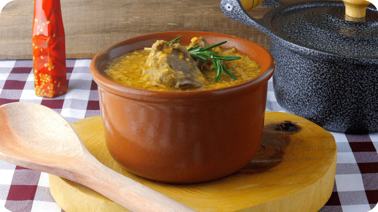 Canjiquinha com Calabresa