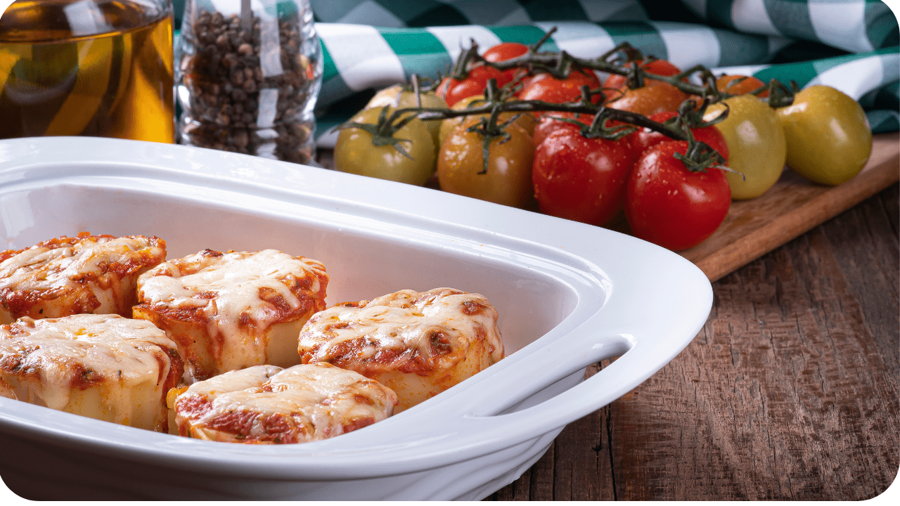 Rondeli de Presunto e Queijo