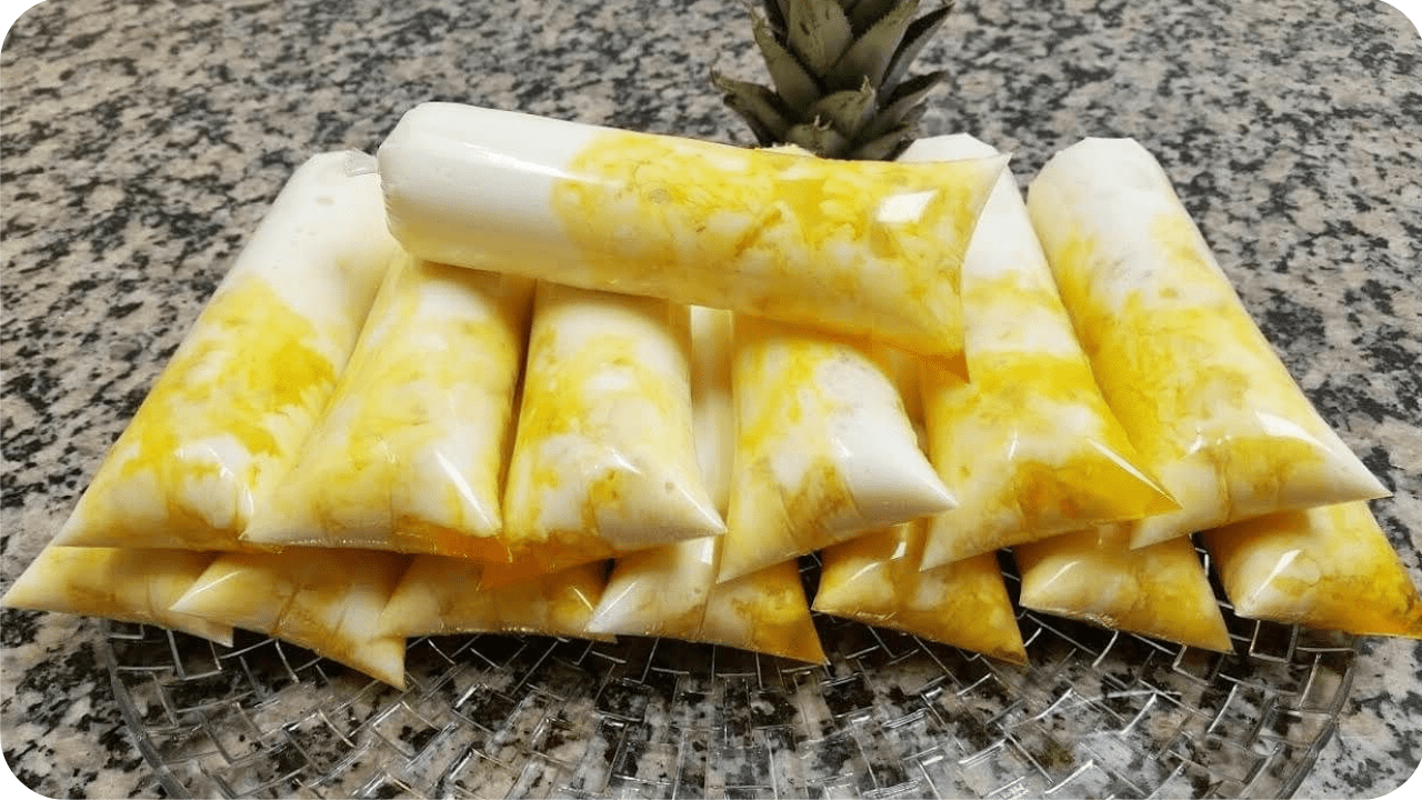 Geladinho de Abacaxi
