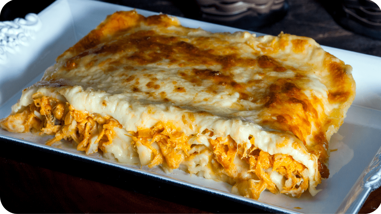 lasanha de frango simples